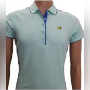 Women Magnolia Lane Green Masters Golf Shirt Size XL